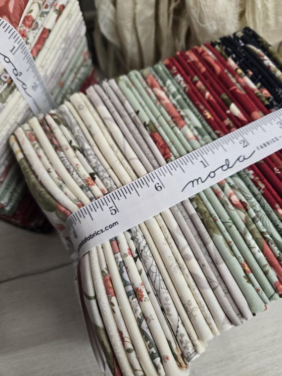 Ambiance...Fat Quarter bundle...3 Sisters...Moda Fabrics...40 prints