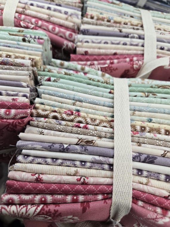 Sienna...fat quarter bundle... Max and Louise...Andover...24 fat quarters