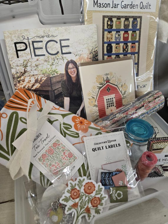 The Henhouse...Collector Bin...Gingiber...Moda Fabrics