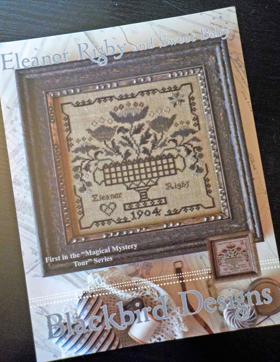 Eleanor Rigby and Sweet Baby, "Magical Mystery Tour" Series #1, by Blackbird Designs...cross-stitch design