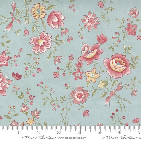 Promenade Sky 44281 13 by 3 Sisters for Moda Fabrics