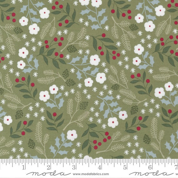 Christmas Eve Pine 5181 15...designed by Lella Boutique for Moda Fabrics