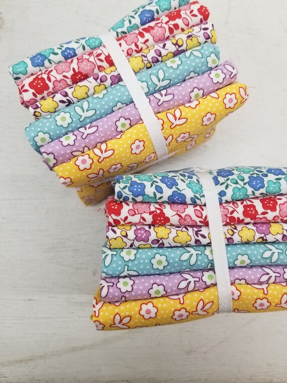 30's bundle...Floral...6 fat quarters