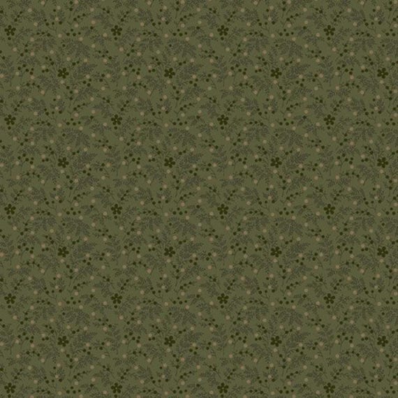 Pineberry Lane...R172005D-GREEN...Pam Buda...Marcus Fabrics