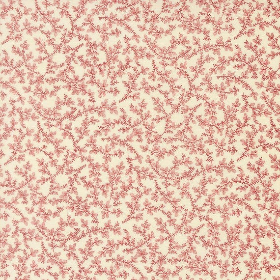 Joyful Gatherings II...49335 22 cloud crimson...Primitive Gatherings...Moda Fabrics