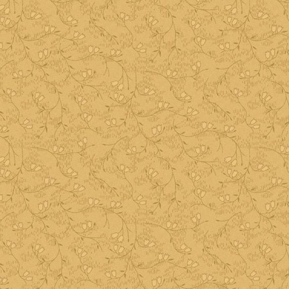 Canton Quilting Circle...R331803D-GOLD...tulips...Judie Rothermel...Marcus Fabrics