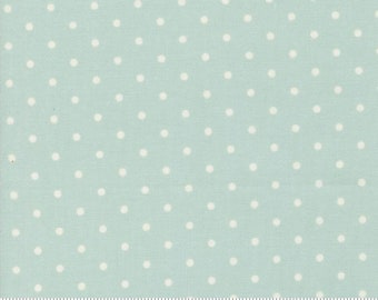 My Summer House Aqua 3046 13 designed by Bunny Hill Designs for Moda Fabrics