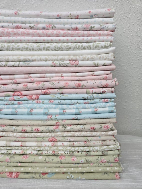 Abide...HALF Yard Bundle...Brenda Riddle of Acorn Quilt Company...Moda Fabrics...30 prints