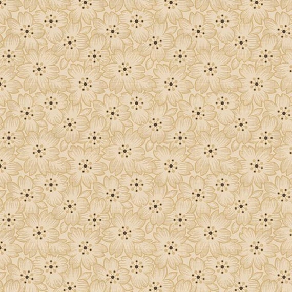 Curated Cottons Garden R310732D-TAN by Sheryl Johnson for Marcus Fabrics