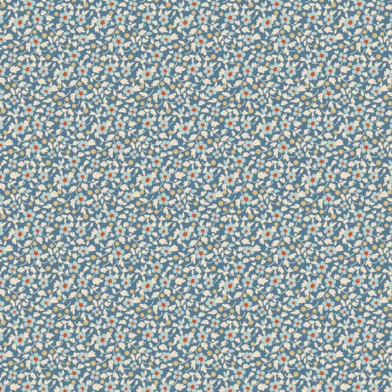 Creating Memories...Summer and Ocean Blues...Brie Blue TIL130131-V15...Tilda fabrics...Tone Finnanger