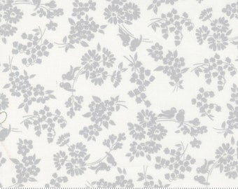 Dwell Songbird Cream Gray 55273 28 by Camille Roskelley for Moda Fabrics