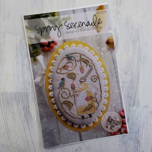 Spring Serenade by Brenda Gervais of With Thy Needle & Thread...cross-stitch design