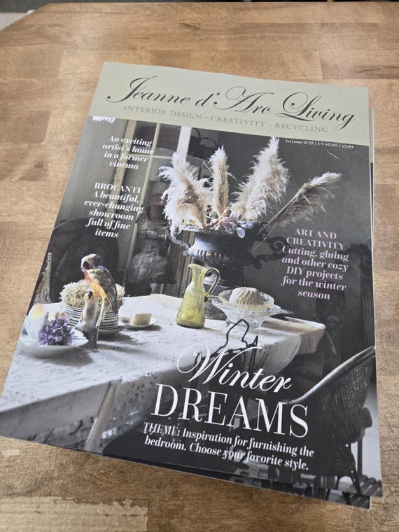 Jeanne d' Arc Living...1st issue of 2025, winter