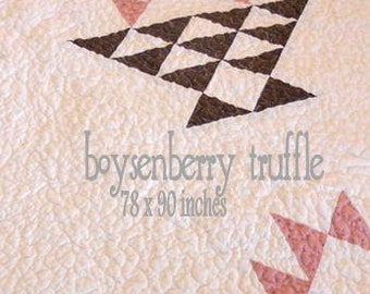 PDF boysenberry truffle pattern by Mickey Zimmer for Sweetwater Cotton Shoppe