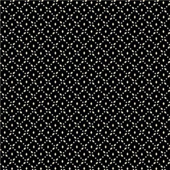 Historic Halloween...R331391D BLACK...Diamonds...Judie Rothermel...Marcus Fabrics