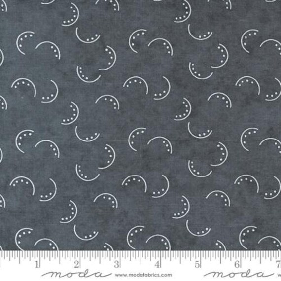 Silhouettes Charcoal 6934 14 by Holly Taylor for Moda Fabrics