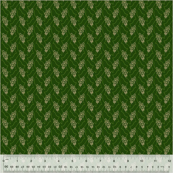 Circa: Poison Green...Verdure Hunter 54094-5-1...Whistler Studios...Windham Fabrics