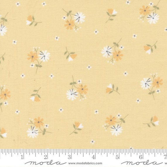 Buttercup & Slate Buttercup 29153 13 by Corey Yoder of Coriander Quilts for Moda Fabrics