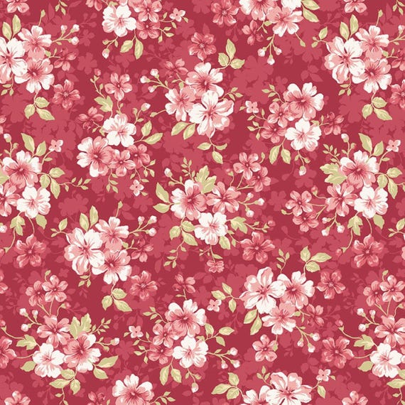 Elizabeth...8869-81...Pomegranate...Max Tate...Studio e Fabrics