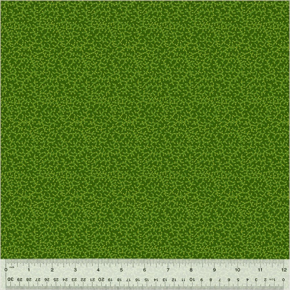 Circa: Poison Green...Labyrinth Fern 54092-3-1...Whistler Studios...Windham Fabrics