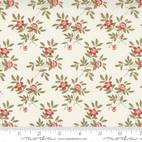 Rendezvous Porcelain 44304 11 by 3 Sisters for Moda Fabrics