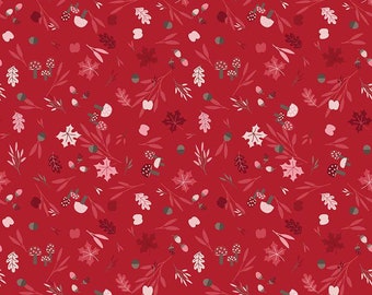 To Grandmother's House Foraging in the Forest Berry C14371-BERRY by Jennifer Long for Riley Blake Designs