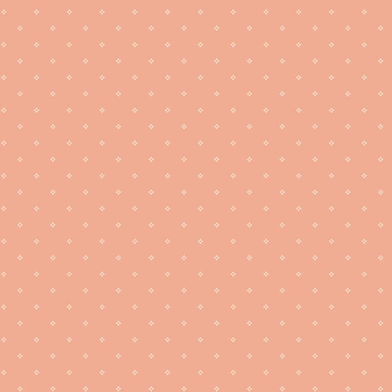 Rose & Violet's Bouquet de Fleur...C17294-peach...designer Miss Rose Sister Violet...Riley Blake Designs