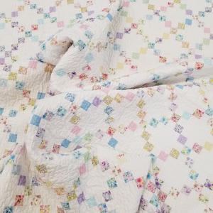 Annie's Bouquet Quilt Kit...designer Mickey Zimmer/Sweetwater Cotton Shoppe...spring...easter...pastel diy