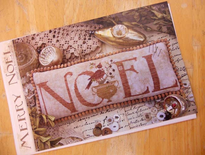 Merry Noel by Brenda Gervais of With Thy Needle & Thread...cross-stitch design