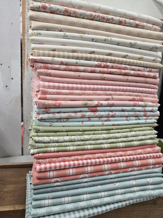 Sunbonnet...HALF Yard bundle...Heather Briggs of My Sew Quilty Life...Moda Fabrics...36 prints