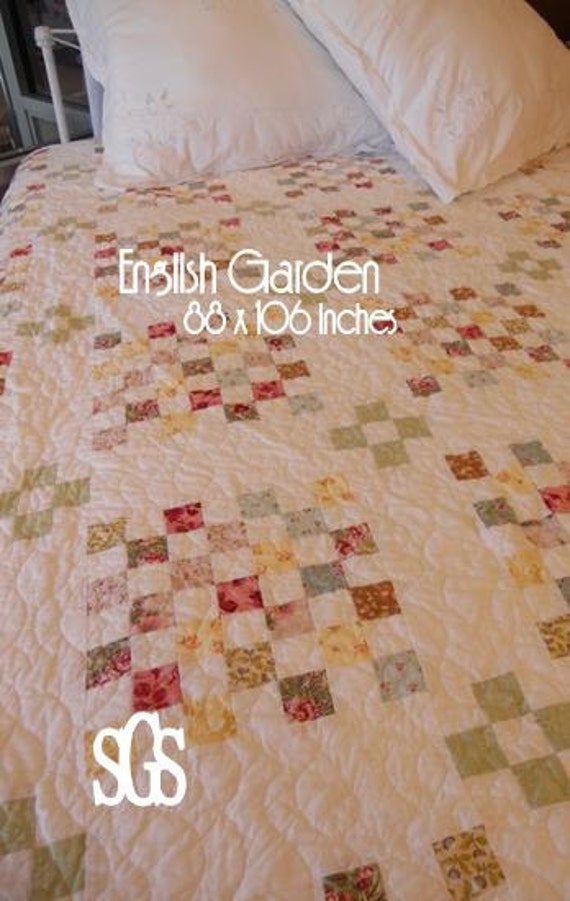 PDF English Garden pattern by Mickey Zimmer for Sweetwater Cotton Shoppe