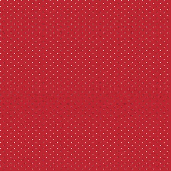 Aunt Grace Goes Bold...R351778D-RED...pin dot...Judie Rothermel...Marcus Fabrics