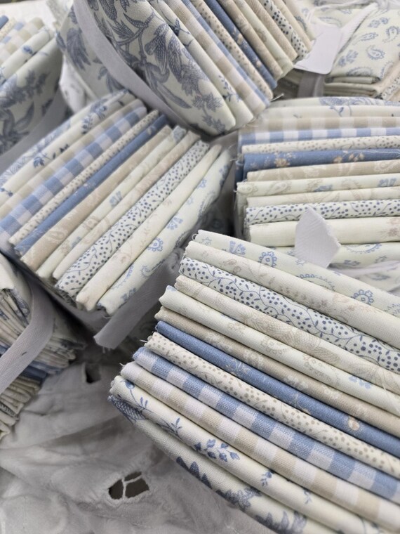 Trendy Toile & Gingham Weaves...F8th Bundle...Monika Zhu...Marcus Fabrics