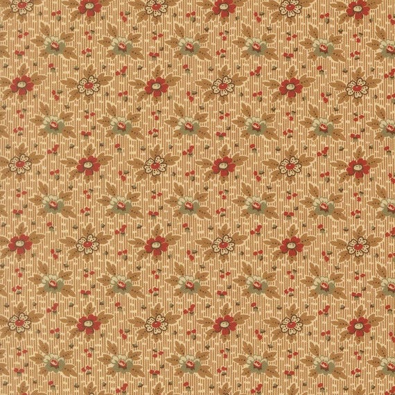 Miss Mollie 1850-1890...47562 20 Saddle...Betsy Chutchian...Moda Fabrics
