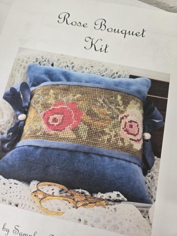 Rose Bouquet...Samplers Not forgotten...cross stitch kit