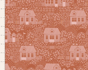 My Neighborhood Rust...a Hometown coordinate...a Tilda Collection...by Tone Finnanger