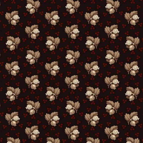 Black Sheep Cottons...R171931D-BLACK...Pam Buda...Marcus Fabrics