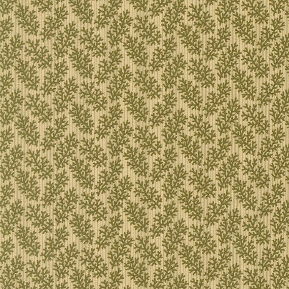Miss Mollie 1850-1890...47565 13 Summer Green...Betsy Chutchian...Moda Fabrics