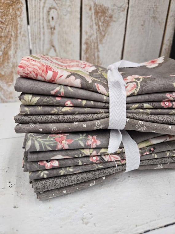 Muse...Slate FQ Bundle...3 Sisters...Moda Fabrics...6 prints