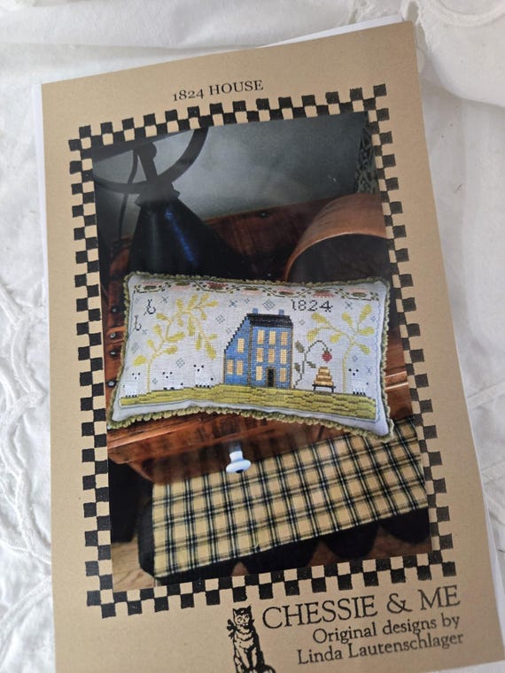 1824 House...Linda Lautenschlager...Chessie & Me...cross stitch chart