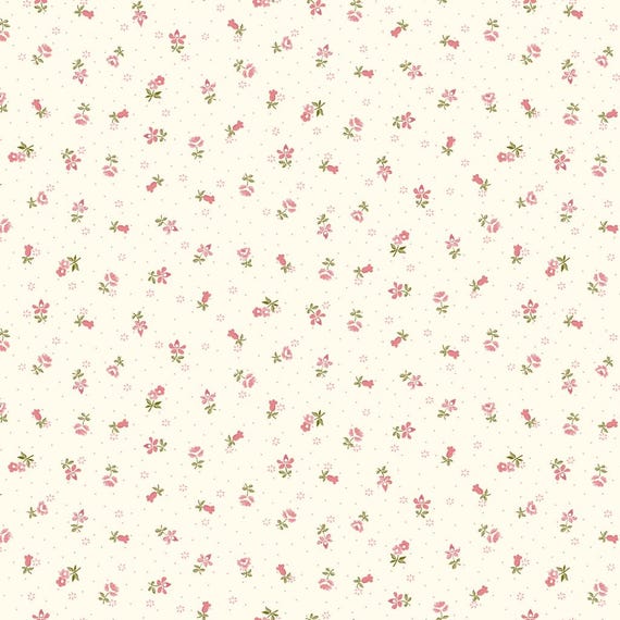 Charlotte...Y4616-57 Cream...Ditsy Floral...Clothworks