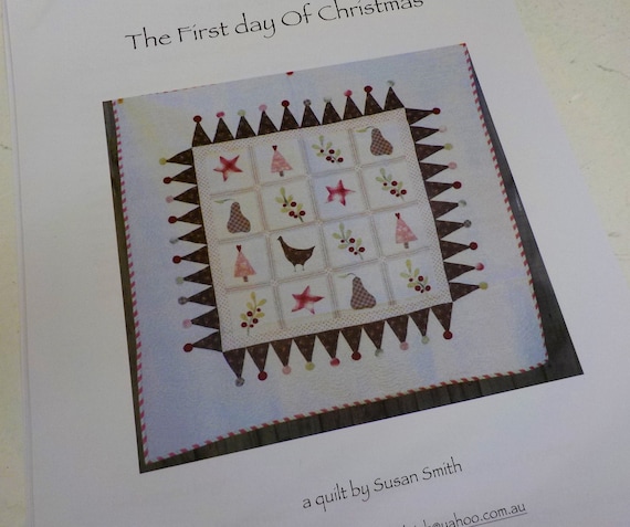 The First Day of Christmas pattern...pattern designed by Susan Smith...complete pattern