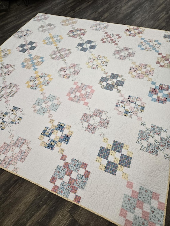 Rosewater quilt KIT...designer Mickey Zimmer for Sweetwater Cotton Shoppe
