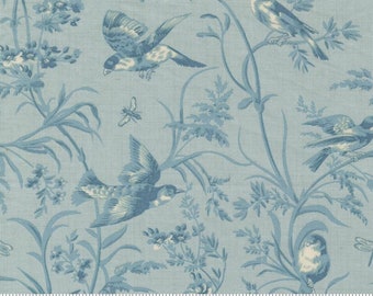 Antoinette Ciel Blue 13950 14 by French General for Moda Fabrics