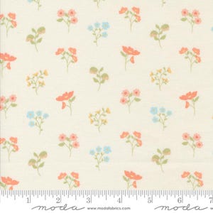 Dainty Meadow...Porcelain 31741 11...Heather Briggs of My Sew Quilty Life...Moda Fabrics