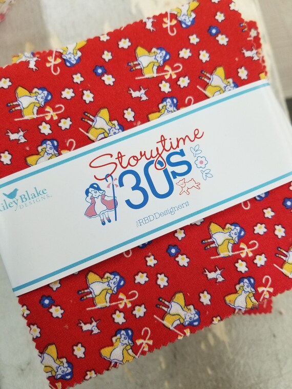 Storytime 30's 5 inch stacker bundle by RBDDesigners, 42--5 inch squares