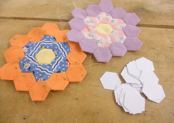 hexagons, 1/2 inch...125 pieces, laser cut