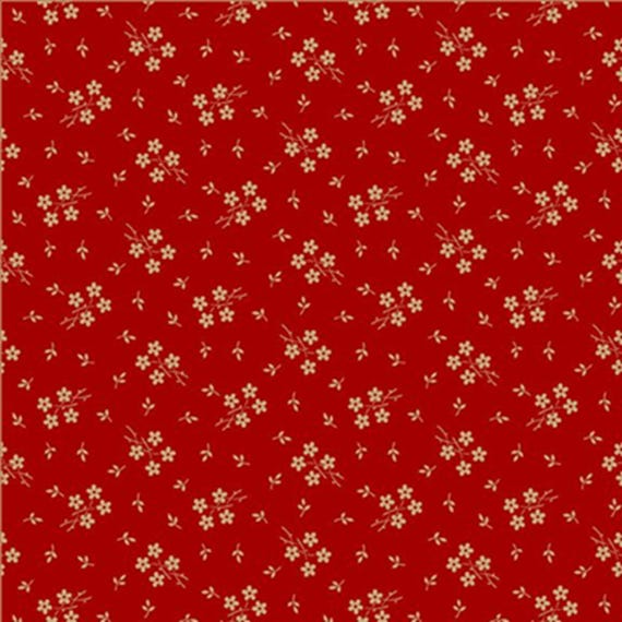 Ultimate Umbers...R311605D red...posie...Sheryl Johnson...Marcus Fabrics