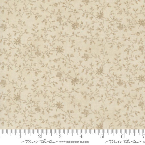 3 Sisters Favorites...Vintage Linens...Vintage Taupe 44361 15...Moda Fabrics