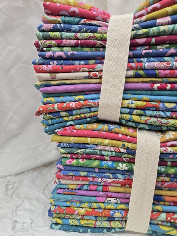 Bloomsville fat quarter bundle...a Tilda Collection designed by Tone Finnanger...14 prints